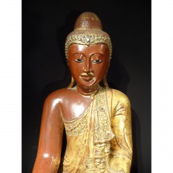 Holz-Buddha 18