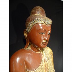 Holz-Buddha 18