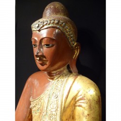 Holz-Buddha 18
