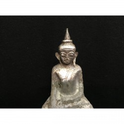 Silberner Buddha 10