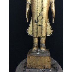 Wooden Buddha 136