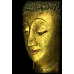 Holz-Buddha 137