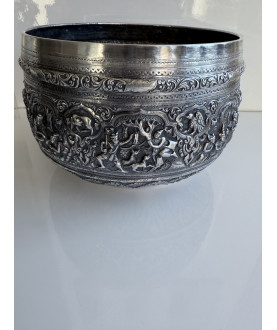 Large Silver Bowl no 129