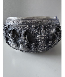 Large Silver Bowl no 256