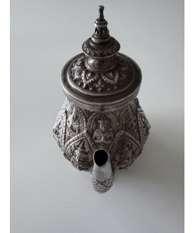 Silver teapot  no. 257