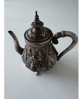 Silver teapot  no. 257