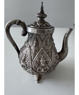 Silver teapot  no. 257