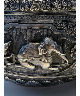 Large Silver Bowl no 268